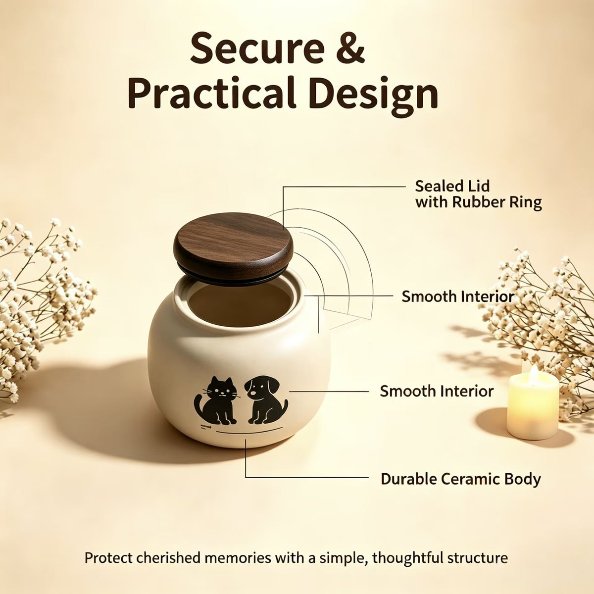 EARTH — EMBRACE PET URN